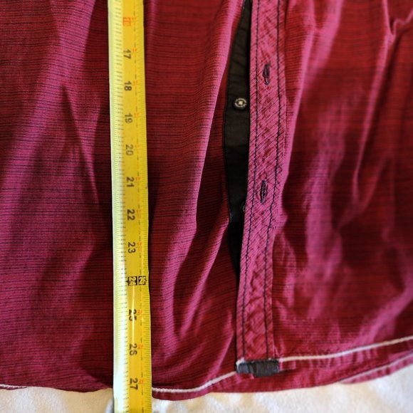 Noize dark red button-down t-shirt - XL - Picture 5 of 6